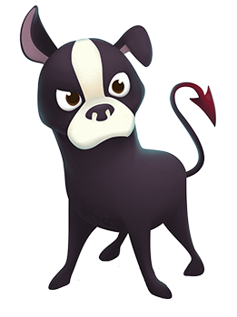 bADdOG_noshade_glow350